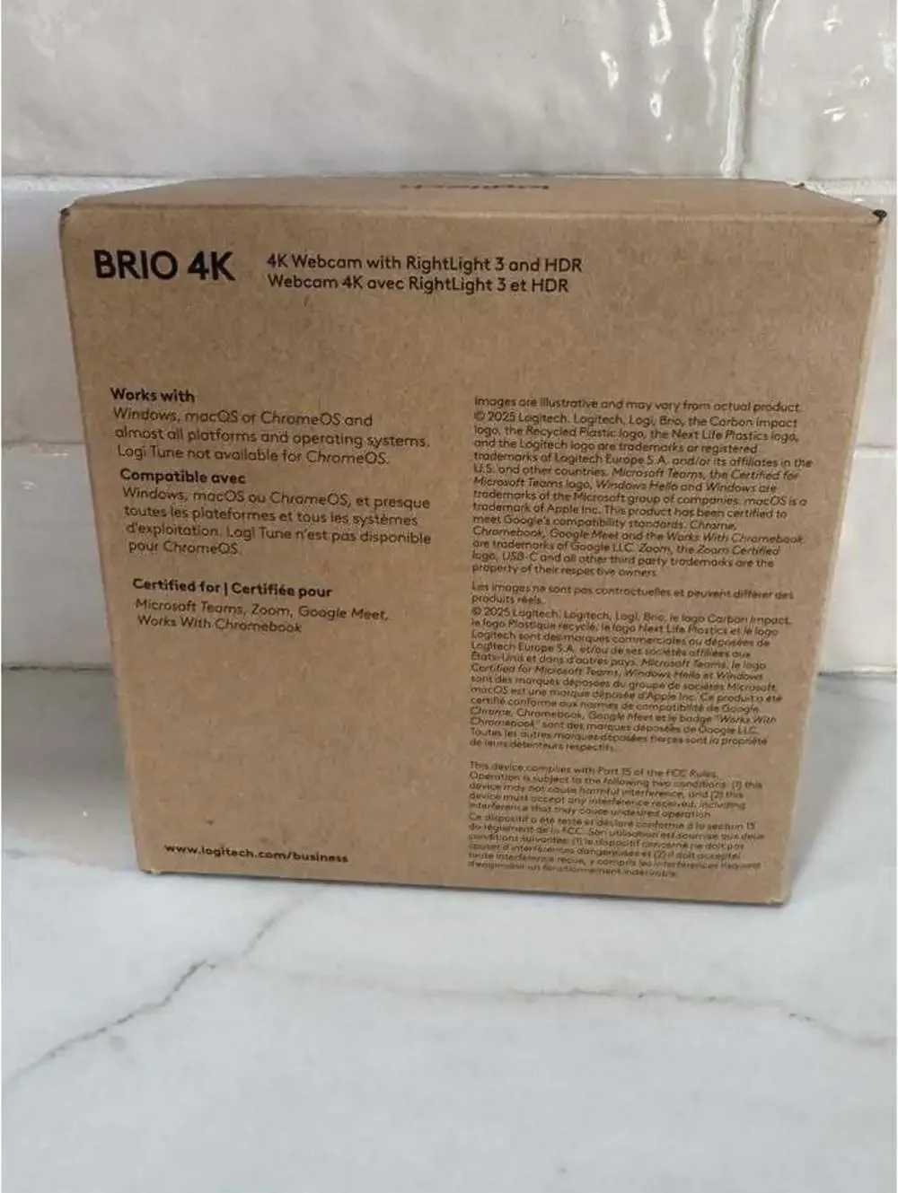 Logitech Brio 4K Ultra HD Webcam